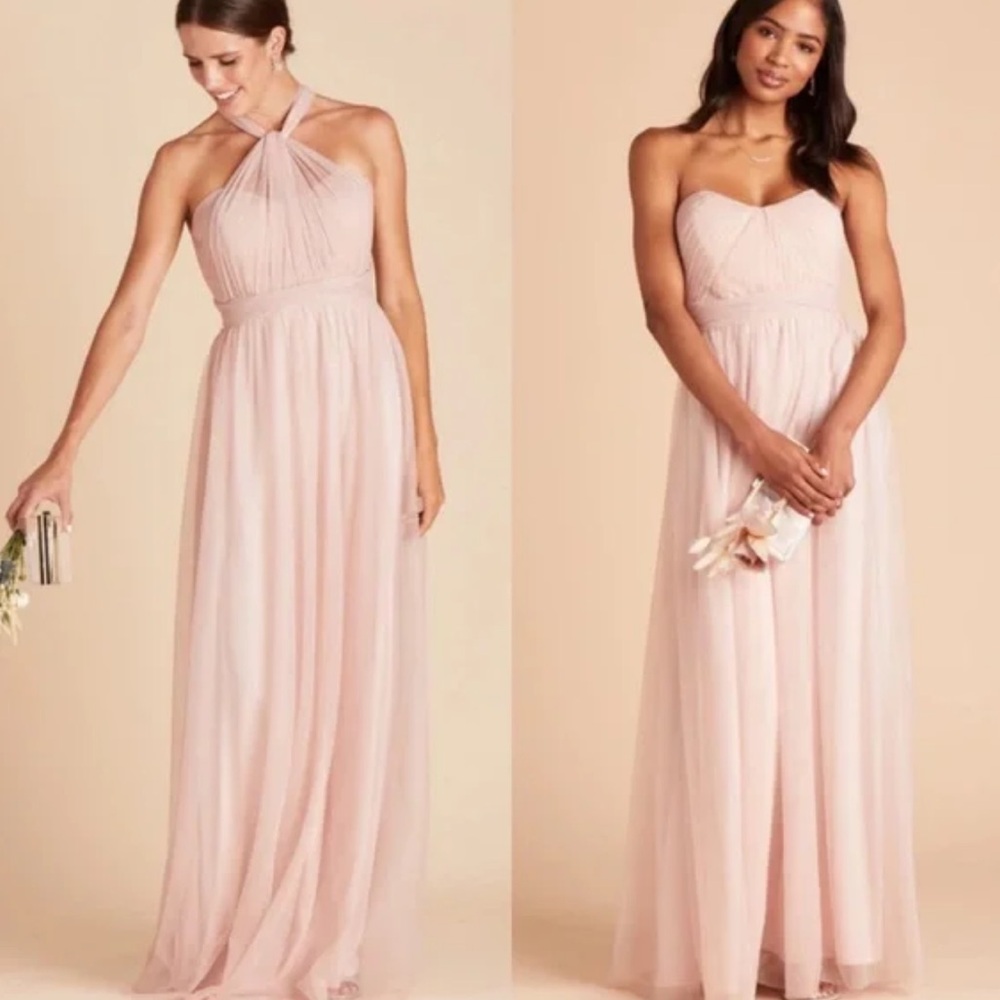 NWT BIRDY GREY Christina Convertible Bridesmaid Color: VINTAGE BLUSH